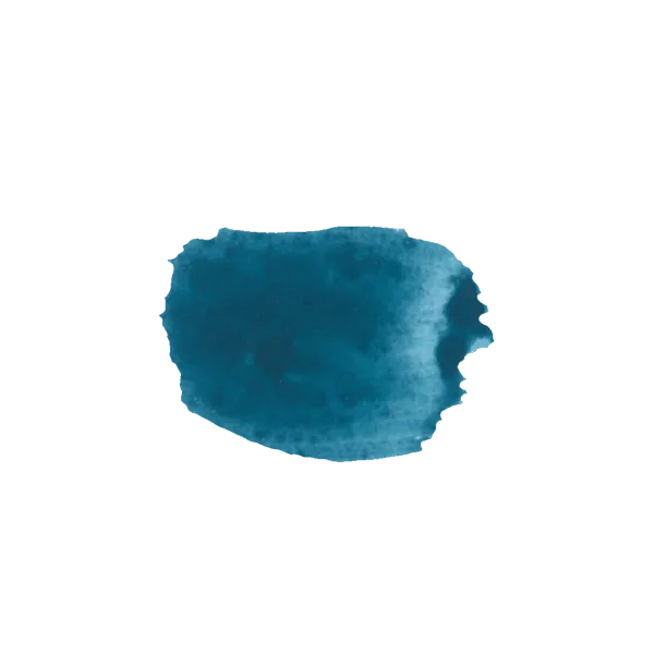 Tinta laccato Bleu Deep, colore intenso e lucido per progetti di design.