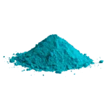 Polvere di pigmento laccato blu Ercolano per decorazioni e artigianato.