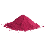Polvere di pigmento rosa magenta superlacca per decorazioni.