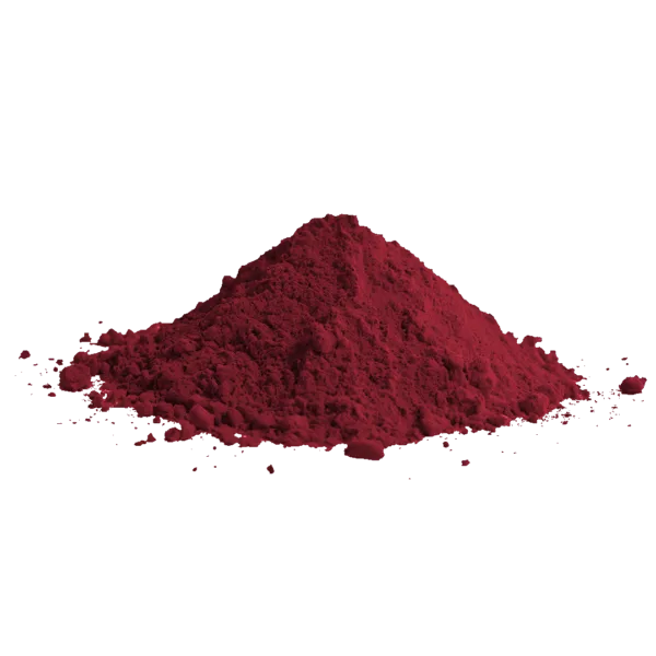 Polvere di pigmento rosso lacca Francia Plus per verniciatura.
