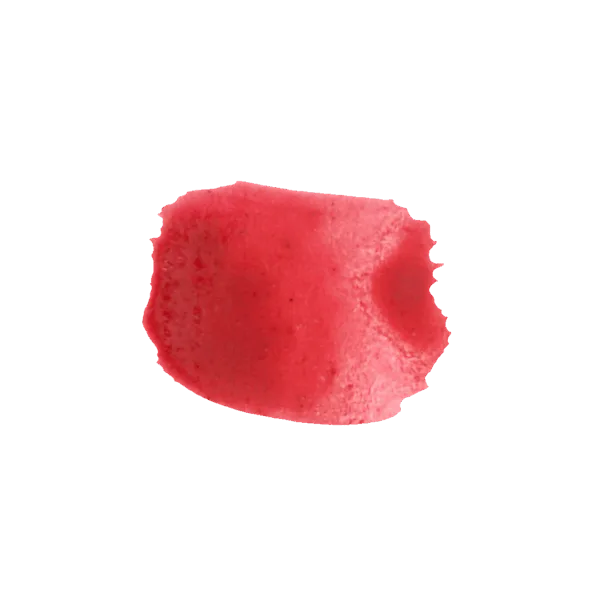 Campione di pigmento laccato rosso scuro per verniciatura di mobili.