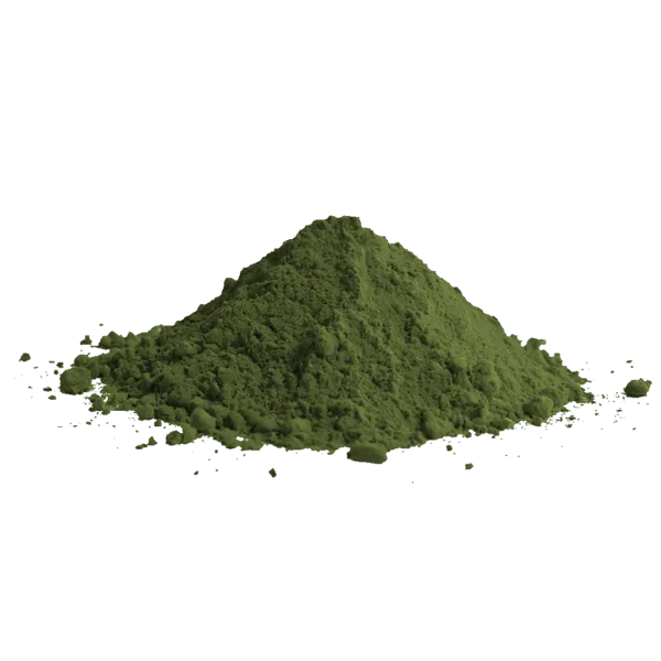 Polvere di pigmento verde laccato Vagone FSN per verniciatura.