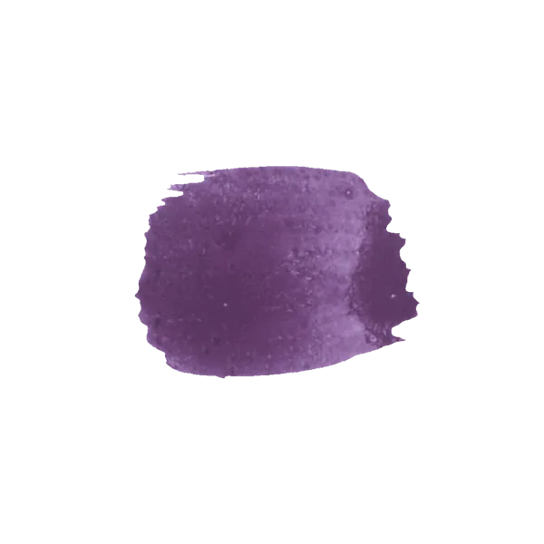 Pigmento laccato violetto permanente, colore intenso e brillante.
