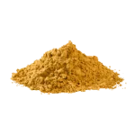 Polvere di terra gialla per dolci e decorazioni.
