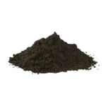 Polvere di terra nero Roma per dolci e decorazioni.
