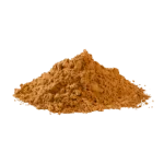 Polvere di terra ocker dunkel, pigmento naturale per decorazioni.