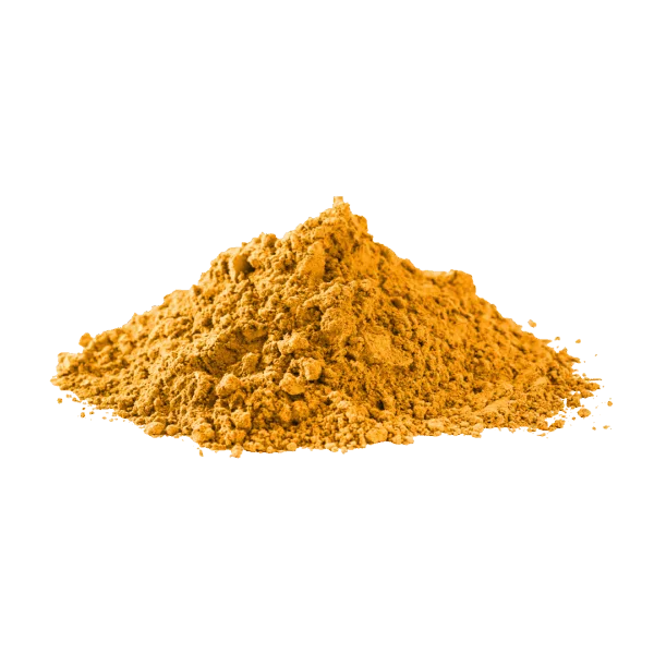 Polvere di terra ocra limone per colorare dolci e decorazioni.