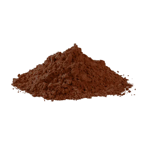 Polvere di terra ombra Cipro bruciata B per colori artistici.