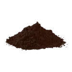Polvere di terra ombra Cipro bruciata, pigmento naturale per artisti.