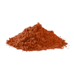 Polvere di terra rossa veneta per cucina e decorazioni.
