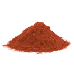 Polvere di pigmento vegetale rosso Robbia per coloranti naturali.