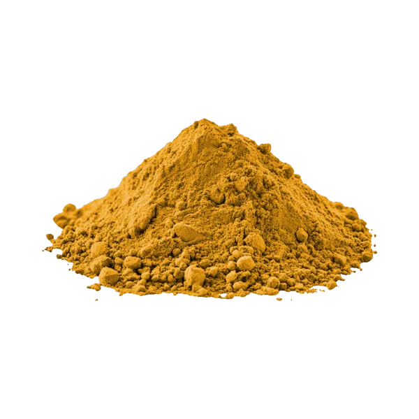 Ossido ferro giallo CK-920 in polvere, pigmento colorato per applicazioni artistiche.
