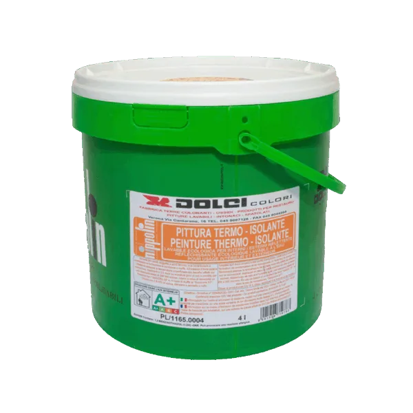Secchio di pittura termoisolante Nippolin di Dolci Colori.