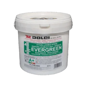 Pittura Lavabile Evergreen A+