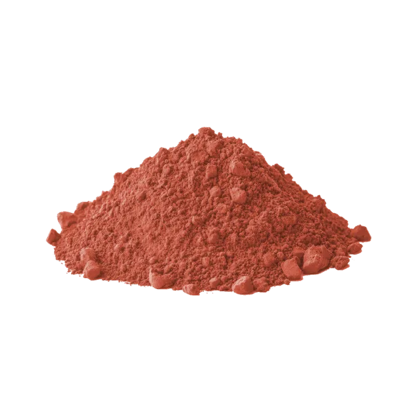 Polvere di pigmento minerale Cinabro originale per artisti e decoratori.