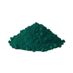 Polvere di pigmento minerale cobalto turchese per ceramica.