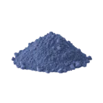 Polvere di pigmento minerale lapislazzuli per artisti e decoratori.