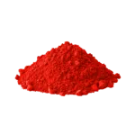 Polvere di pigmento minerale rosso cadmio medio 3540.