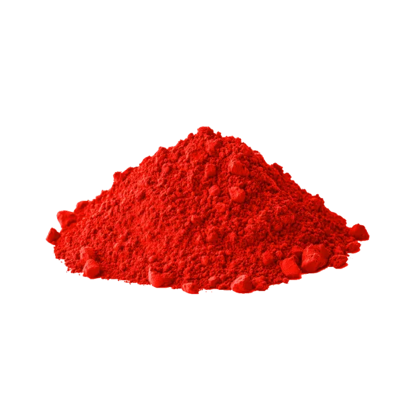 Polvere di pigmento minerale rosso cadmio medio 3540.