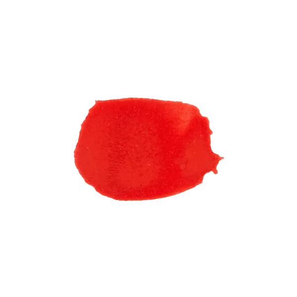 Pigmento minerale rosso cadmio scarlatto in pasta.