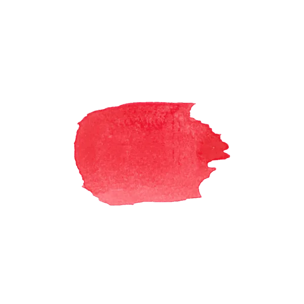 Pigmento minerale rosso cinabro imitazione in pastello acquerellato.