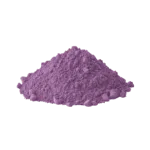 Polvere di pigmento minerale viola Oltremare puro per artisti e decorazioni.