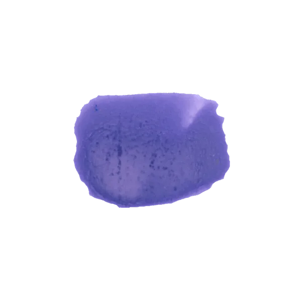 Pigmento minerale viola Oltremare puro in polvere fine.
