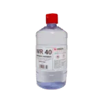 Disinfettante WR 40 per uso industrial e domestico, confezione da 1 litro.