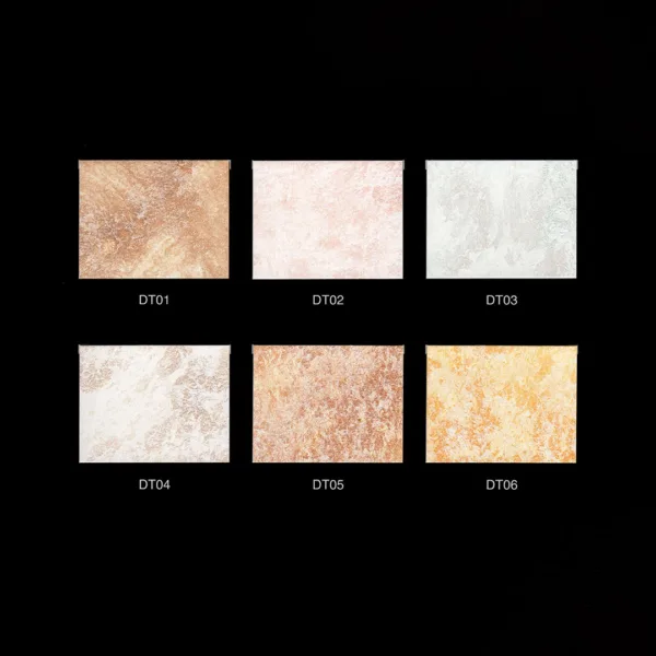 Palette di colori per decorazioni e design, tonalità naturali e calde.