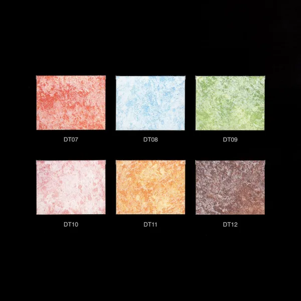 Palette di colori pastello per decorazioni e dolci, esempio di colori di alta qualità.