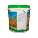 Secchio di pittura ai silicati bianca Dolci Colori con etichetta dettagliata.