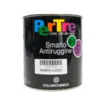 Smalto antiruggine bianco lucido per metalli e superfici.