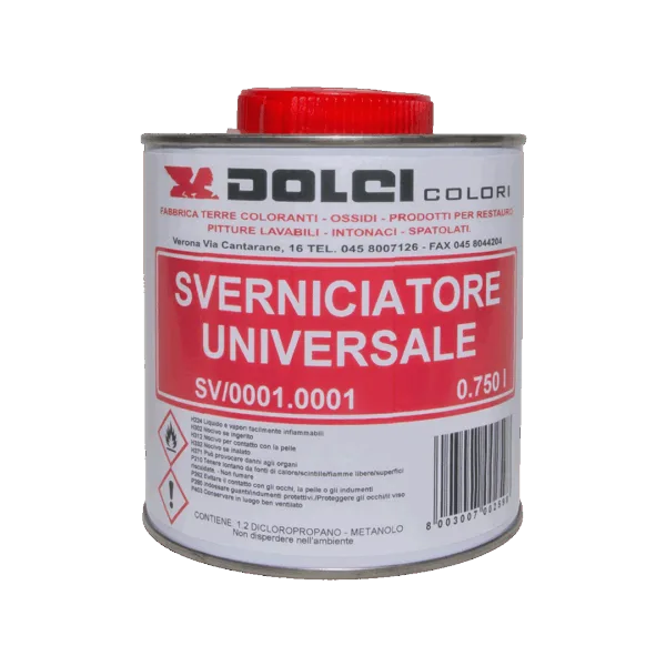 Sverniciatore universale per rimuovere vernici e smalti.