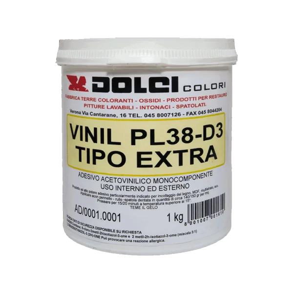 Contenitore di vinile PL38-D3 Tipo Extra per restauro e decorazioni.