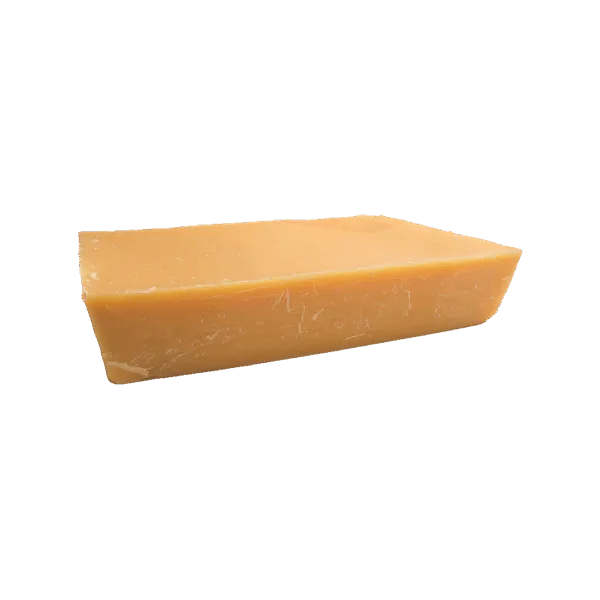 Cera d'Api naturale in forma di panetto per cosmetici e candele.