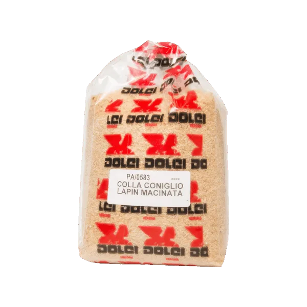 Colla Coniglio Lapin in granuli per dolci e decorazioni.