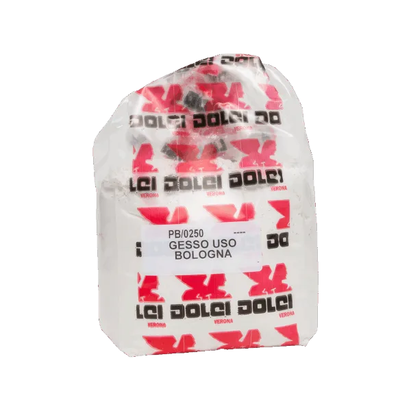 Gesso Uso Bologna in confezione con logo Dolci Colori, prodotto per decorazioni.