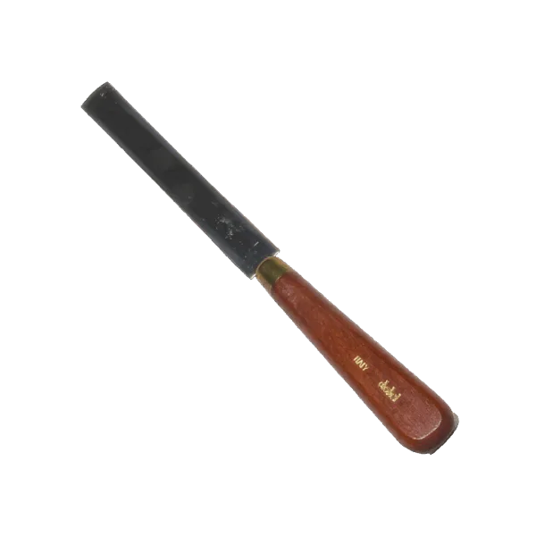 Coltello a due tagli per doratori, utensile professionale per pasticceria.